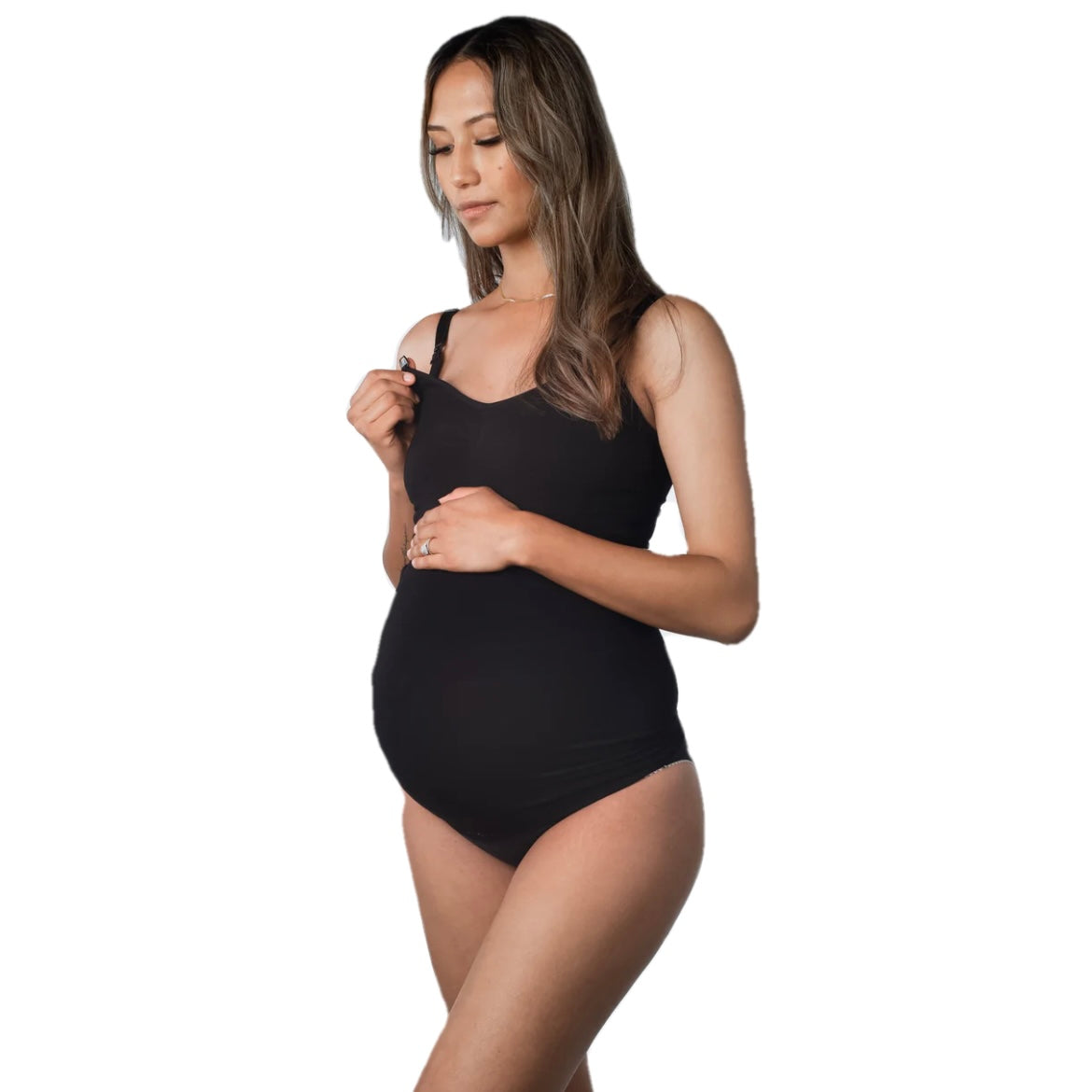 Upspring SHRINKXHIPS Black Post Pregnancy Hip Compression Belt – Hidden Lace