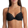 Marie Jo Jane Push-up Bra With Removeable Pads Black