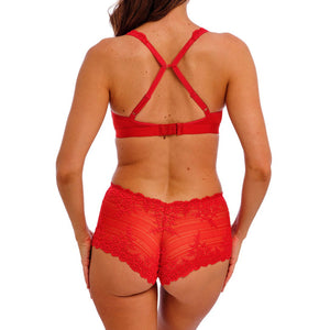 Wacoal Equestrian Red Embrace Lace Boy Short