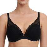 Chantelle Norah Chic Plunge T-Shirt Bra Black