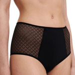 Chantelle Norah Chic High Waist Full Brief Black