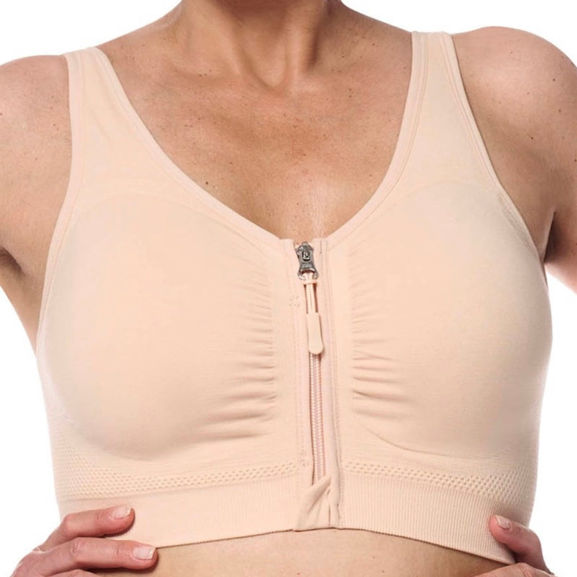 Amoena Emilia Seamless Comfort Bra Rose Nude