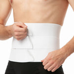 AB02 Isavela 9 inch Abdominal Binder with Split Panels Black
