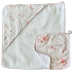 Mini and Me Hooded Towel and Washcloth Set Imogen
