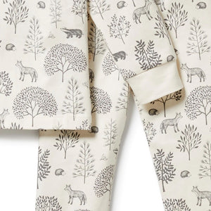 Wilson and Frenchy Woodland Organic Long Sleeved Pyjamas