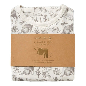 Wilson and Frenchy Tribal Woods Organic Long Sleeved Pyjamas