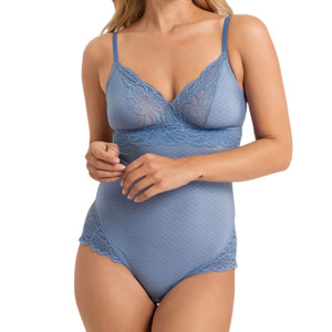 Hanro Marilyn Bodysuit Dusty Blue