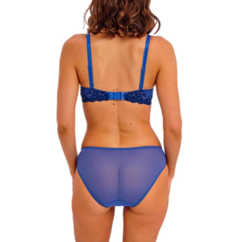 Wacoal  Embrace Lace Plunge Bra Beaucoup Blue