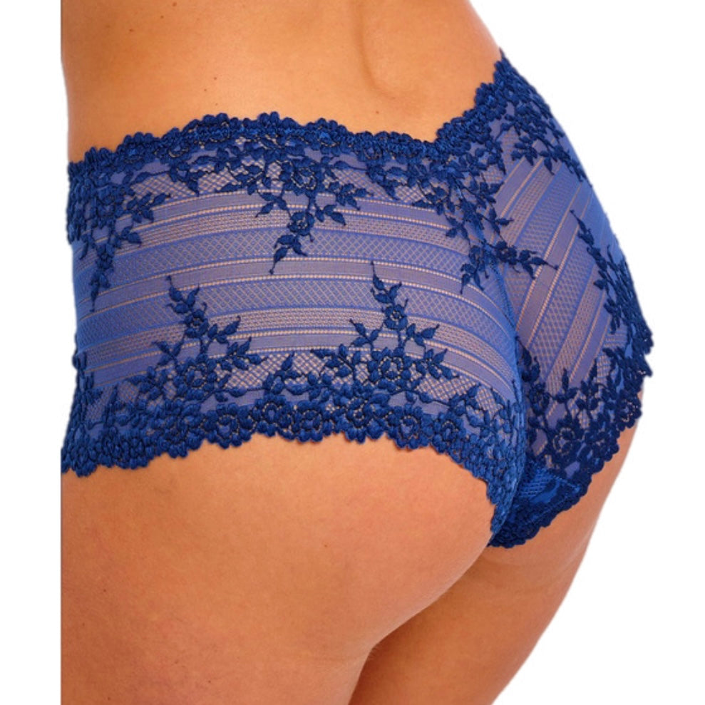 Wacoal Embrace Lace Boy Leg Brief Beacoup Blue