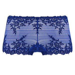 Wacoal Embrace Lace Boy Leg Brief Beacoup Blue