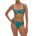 Simone Perele Delice Half Cup Bra Atoll Blue