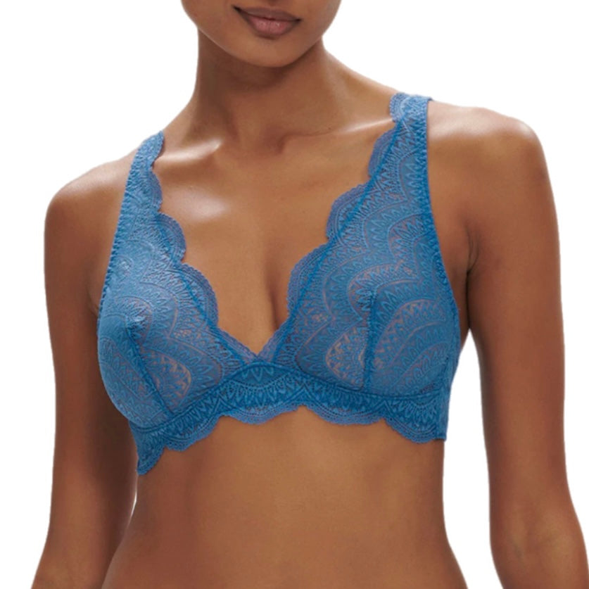 Simone Perele Karma Soft Cup Triangle Bra Myosotis Blue