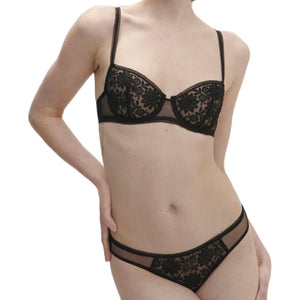 Simone Perele Amazone Half Cup Bra Black