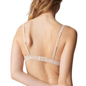 Simone Perele Andora 3D Plunge Contour Bra Peau Rose