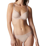 Simone Perele Andora 3D Plunge Contour Bra Peau Rose