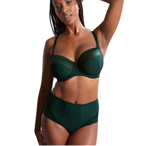 Panache Serena Full Cup Bra Dark Green