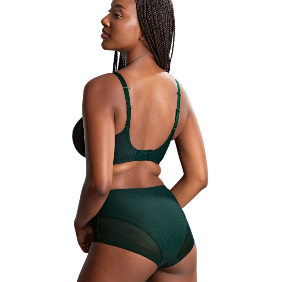 Panache Serena Full Cup Bra Dark Green