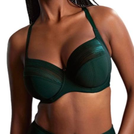 Panache Serena Full Cup Bra Dark Green