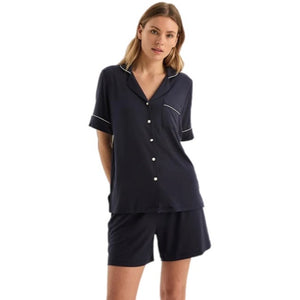 Gingerlilly Harper Navy Modal Short PJ