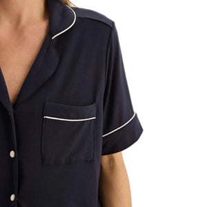 Gingerlilly Harper Navy Modal Short PJ