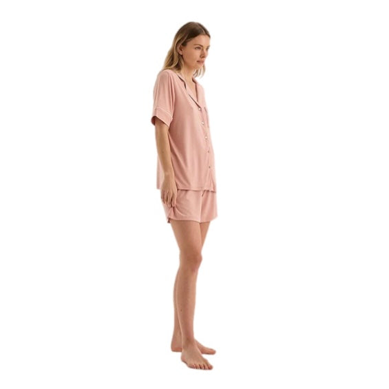 Gingerlilly Harper Pink Modal Short PJ