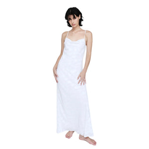 Ginia Valentina Slip White