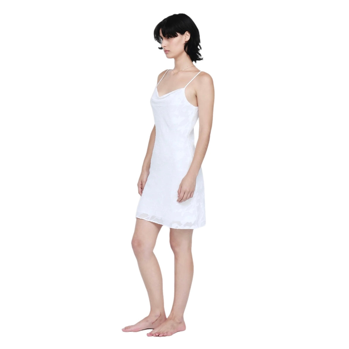 Ginia Valentina Chemise White