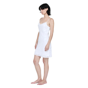 Ginia Valentina Chemise White