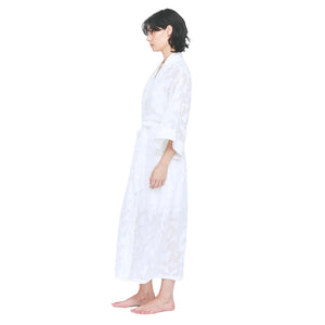 Ginia Valentina Robe White