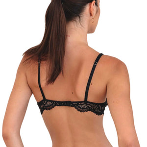 Naran Out All Night Black Non-Padded Underwire Bra