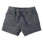 Bebe Boys Charcoal Grey Shorts