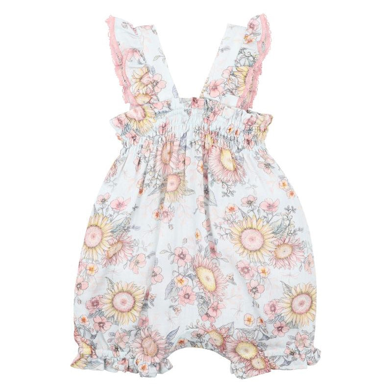 Bebe Abby Print Romper