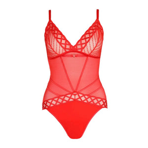 Marie Jo Jhana Bodysuit Fiesta Red