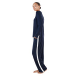 Gingerlilly Anya Bamboo Sporty PJ Set Navy