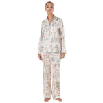 Gingerlilly Maeve Botanical Print Satin PJ set