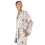 Gingerlilly Maeve Botanical Print Satin PJ set