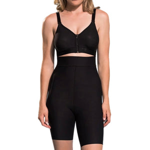 Marena ME-421 High-Waist Shorts Black