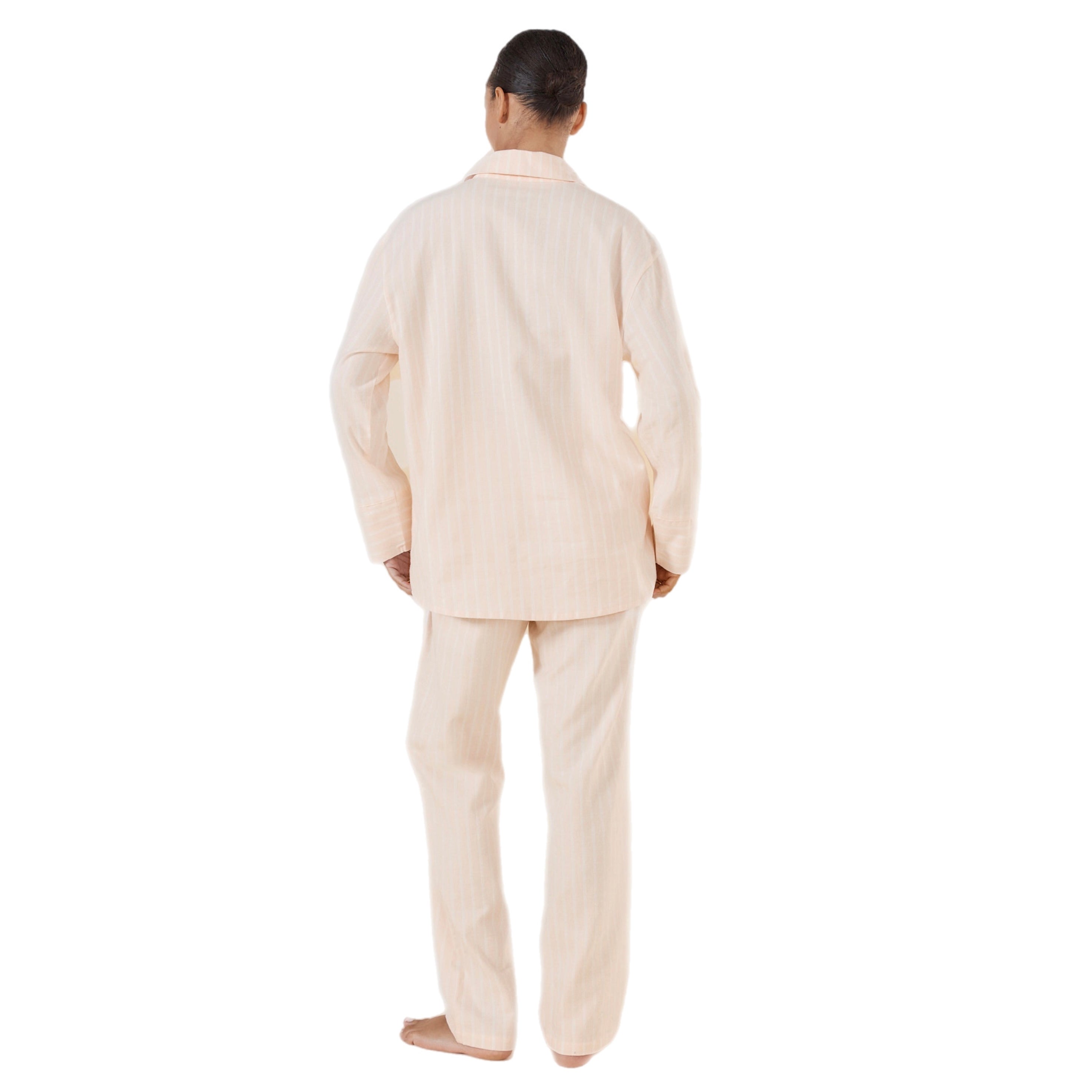 Gingerlilly Josephine Pink Stripe Cotton PJ Set
