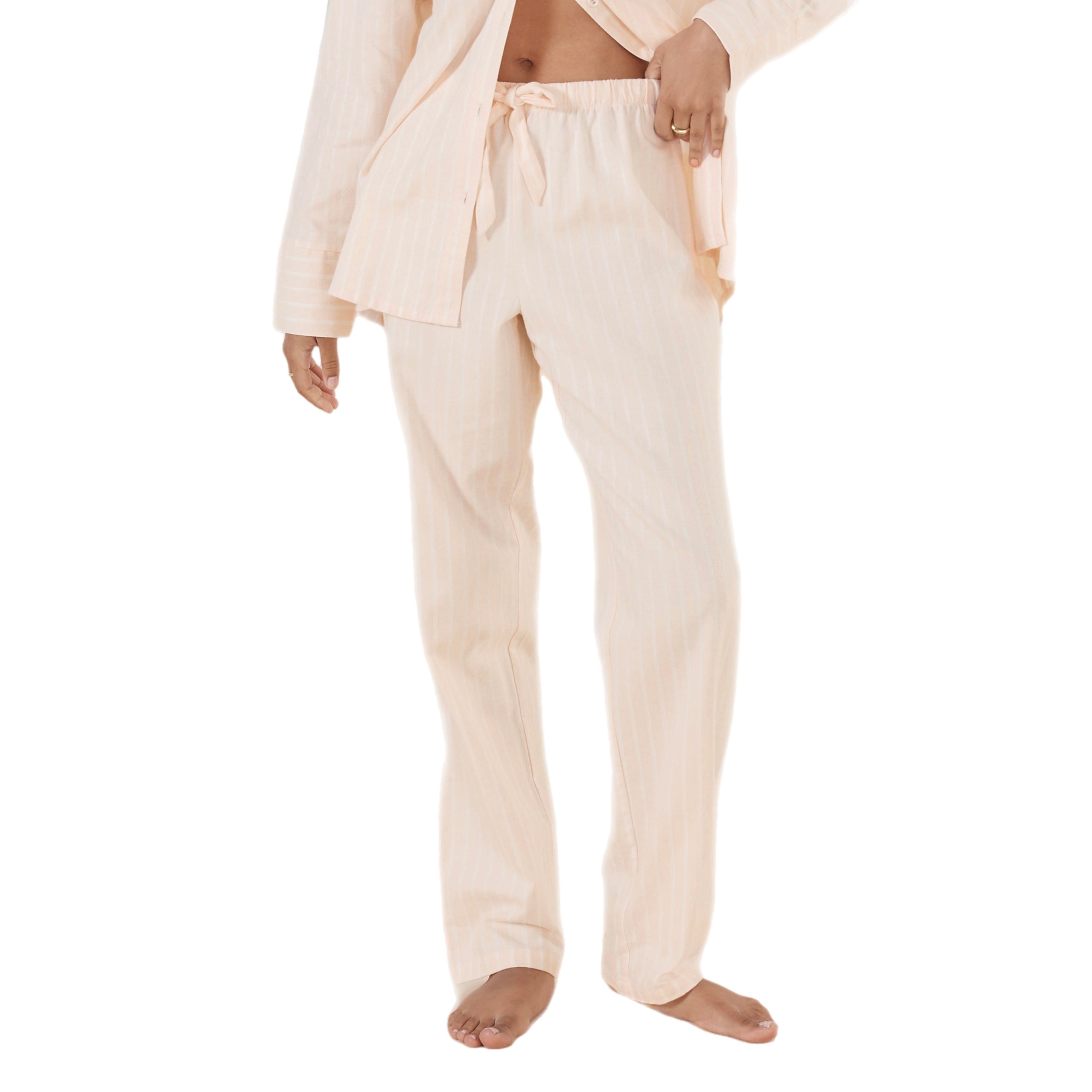 Gingerlilly Josephine Pink Stripe Cotton PJ Set