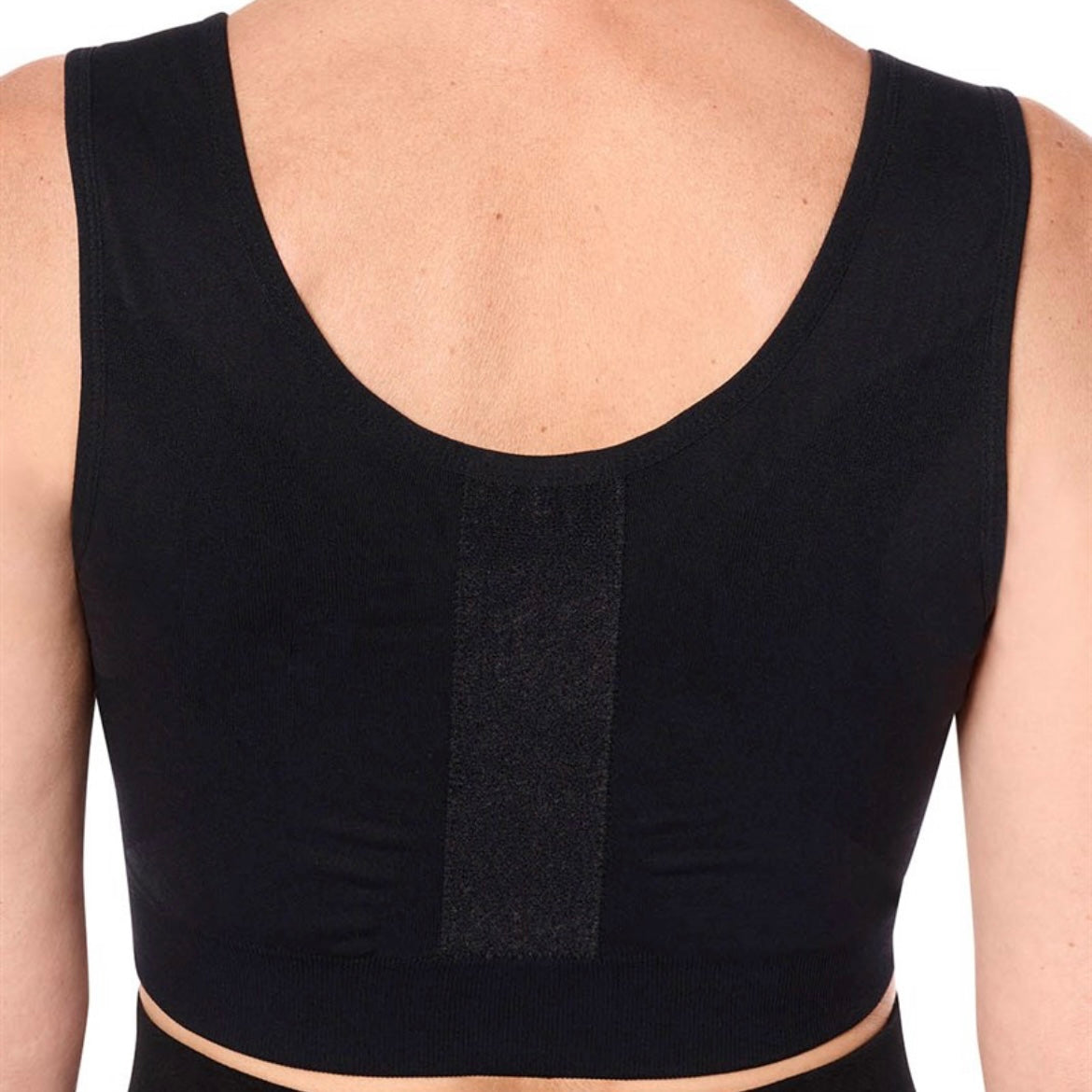 Amoena Sina Seamless Surgical Bra Black