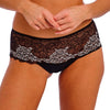 Wacoal Black/White Lace Protection Boy Short