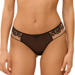 Simone Pérèle Romance Tanga Brief Black/Nude