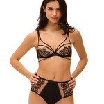 Simone Pérèle Romance Culotte Brief Black/Nude