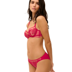 Simone Pérèle Romance Bikini Brief Cranberry
