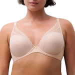 Chantelle Norah Chic Plunge T-Shirt Bra Nude