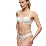 Marie Jo Avero Thong Ivory Petal