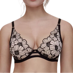 Chantelle Pulp Lush Plunge T-Shirt Bra in Black