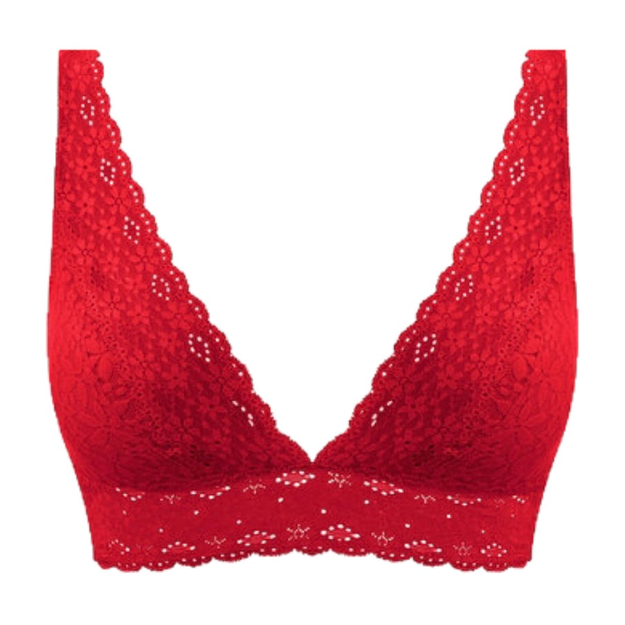 Wacoal Halo Lace Bra Barbados Cherry