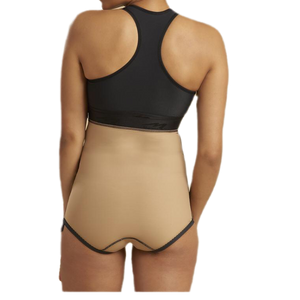 High-Waist With Side Zips Girdle - Bikini Length LGA
