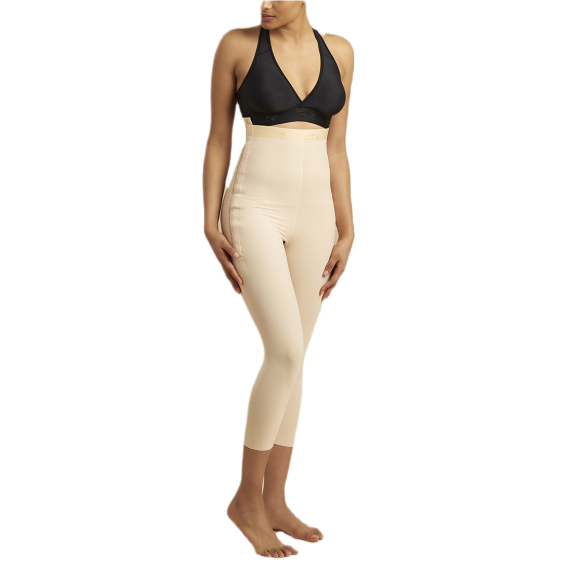 Marena Abdominal Low Waisted Mid Thigh Compression Girdle